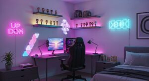 Read more about the article Gaming Bedroom Design Ideas Aesthetic: Create Your Dream Setup