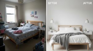 Read more about the article Minimalist Bedroom: Creating Calm in the Chaos