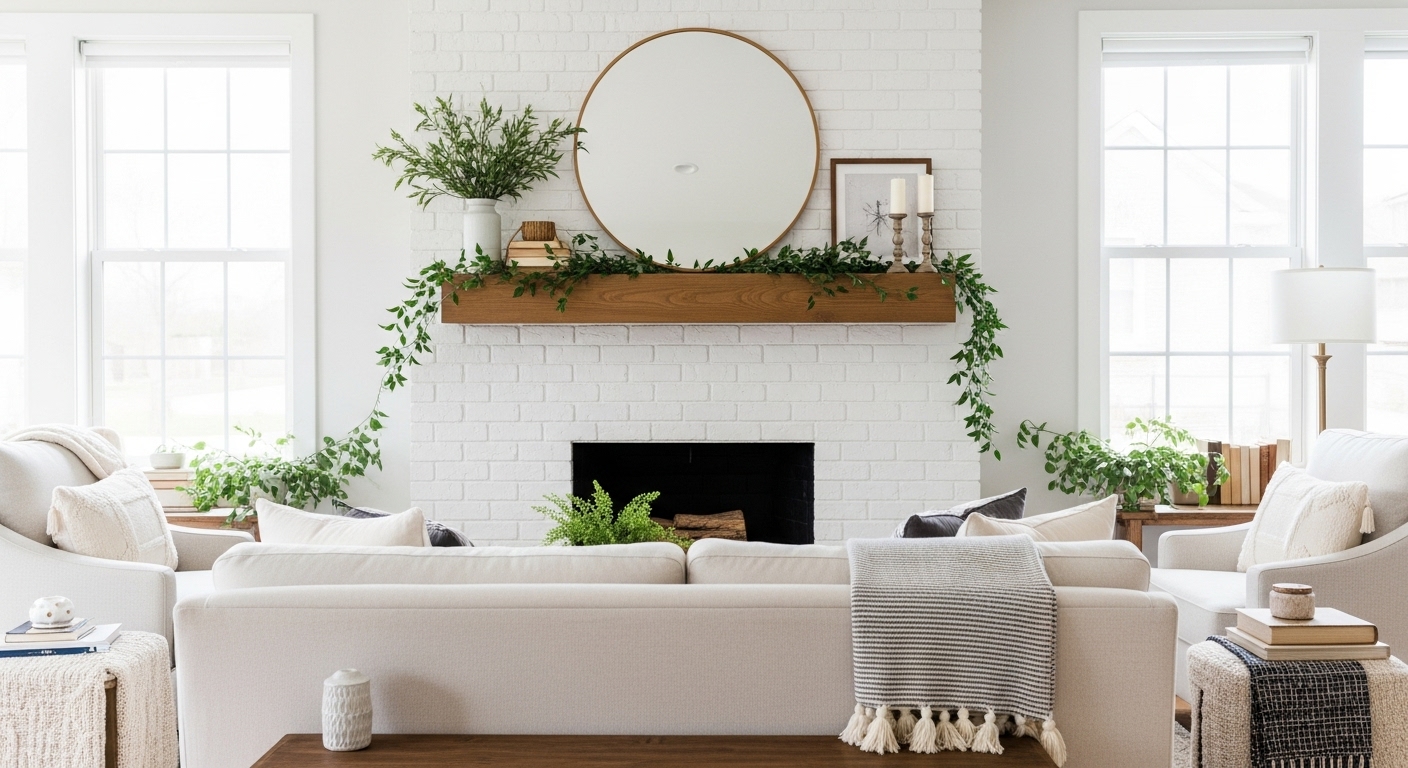 You are currently viewing Living Room Ideas with Fireplace: Cozy, Stylish, and Totally Doable 🔥🛋️
