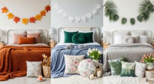 Read more about the article Ready to give your bedroom that seasonal glow? Your bedroom sanctuary deserves festive flair, too-