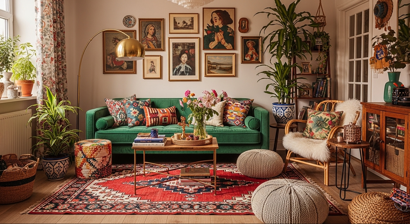 You are currently viewing Maximalism & Eclectic Decor: Mixing Textures for a Bold, Beautiful Home